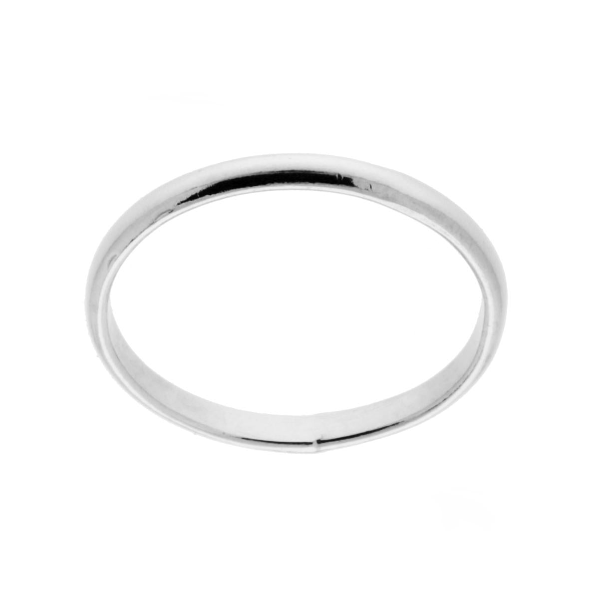 Anello Fedina Fermanello mm 1.8 in ARGENTO 925