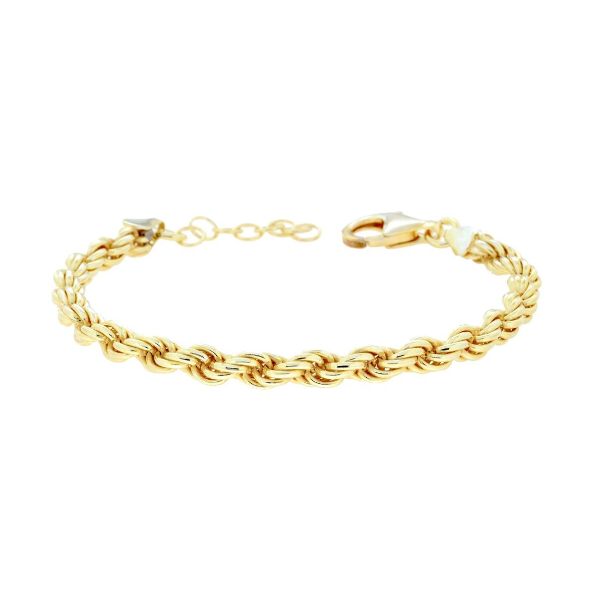 Bracciale Catena Corda 100 sezione mm 5