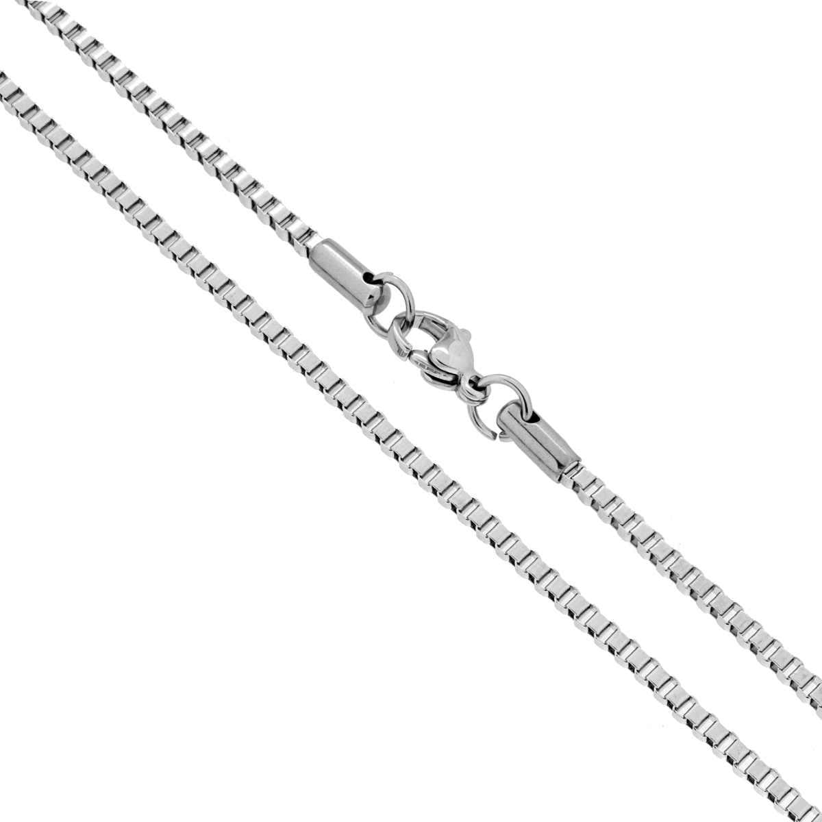 Catena Veneziana sezione mm 1.9 lunghezza cm 60 in ACCIAIO